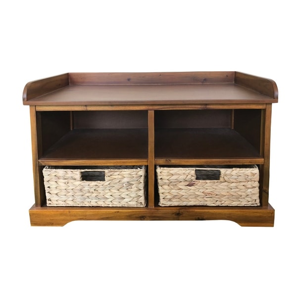 Hayden Storage Bench with 2 Baskets. Opens flyout.