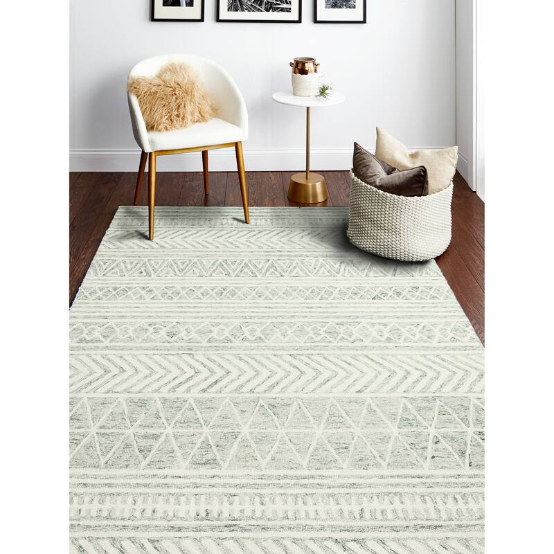 Bashian Nuncio Transitional Hand Tufted Area Rug