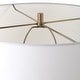 preview thumbnail 6 of 6, Uttermost Knox Travertine Floor Lamp - 66'' H X 20'' W X 20'' D