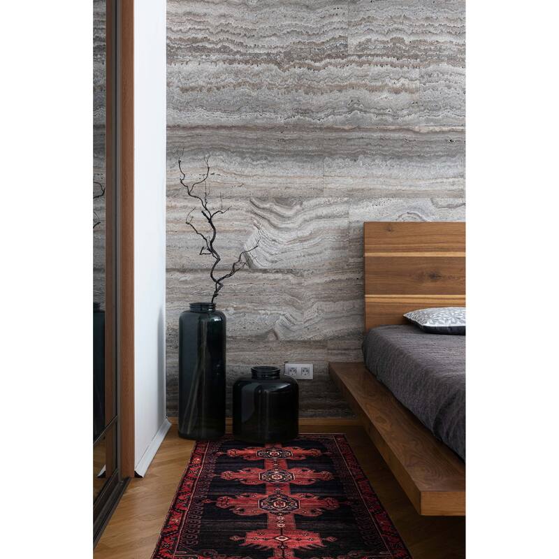 ECARPETGALLERY Hand-knotted Konya Anatolian Dark Navy Wool Rug - 4'9 x 9'3