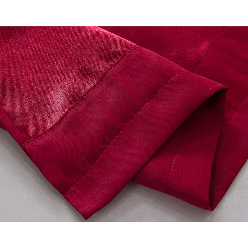 Twilight Room Darkening Rod Pocket Window Curtain 84"