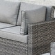 preview thumbnail 39 of 45, OVIOS 7-Piece Low Profile Deep Seat Wicker Outdoor Patio Furniture Set