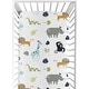 preview thumbnail 1 of 4, Sweet Jojo Designs Fitted Crib Sheet for the Mod Jungle Collection