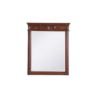 Roman 32" Teak Mirror