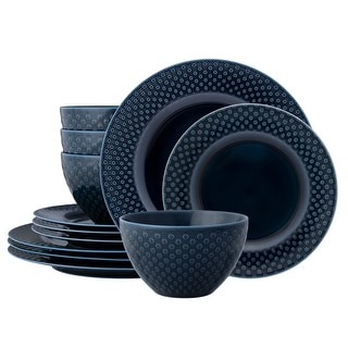 Kikko 12-Piece Dinnerware Set, Service for 4