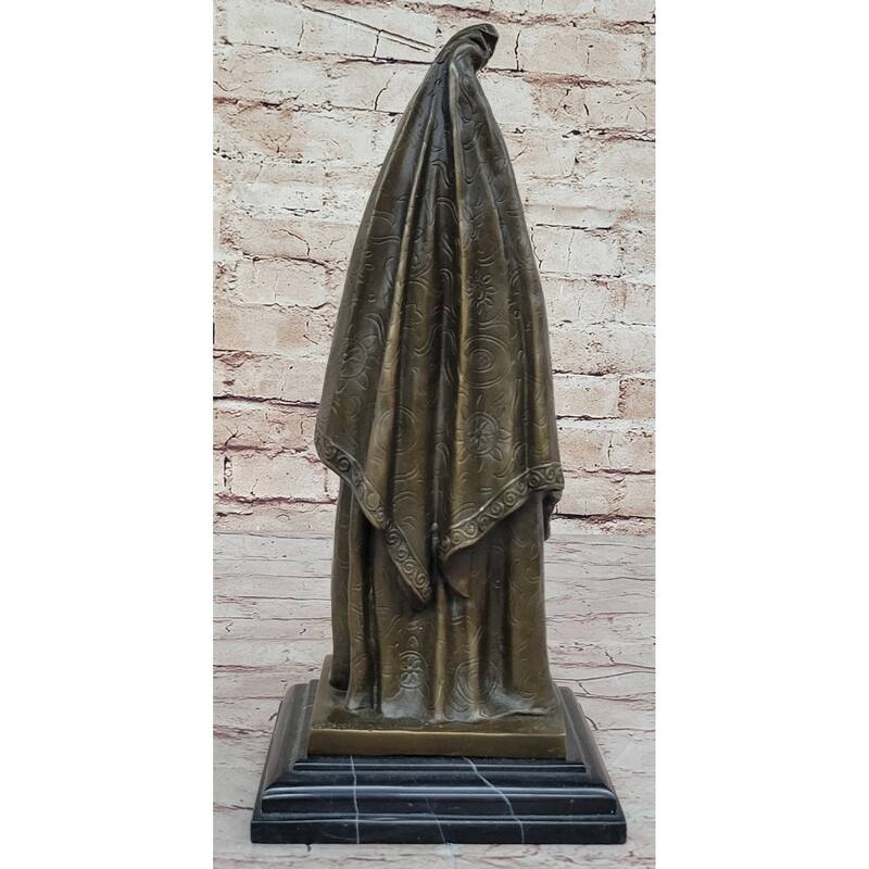 Art Deco Russian Dancer Bronze Statue Demetre Chiparus Sculpture Marble 14 Inches X 6 Inches