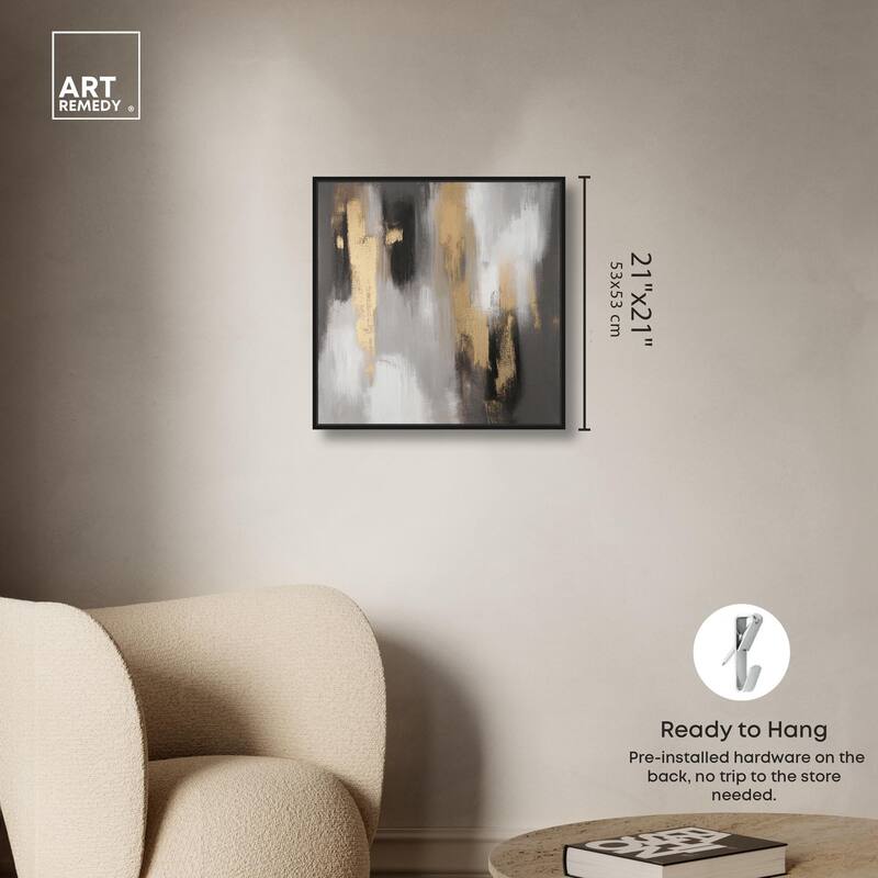 Gleaming Abyss I Canvas by Art Remedy