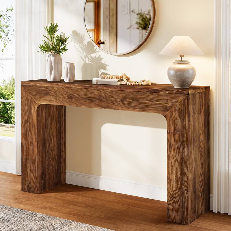 43.3" Solid Wood Console Table