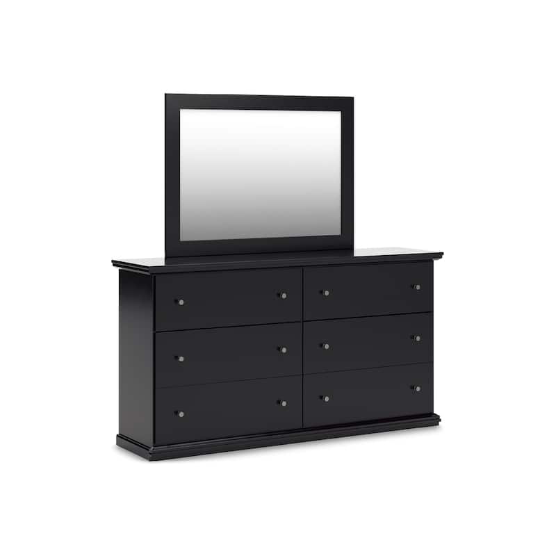 Signature Design by Ashley Maribel Black Dresser and Mirror