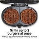 preview thumbnail 3 of 5, Proctor Silex Black Compact Electric Grill