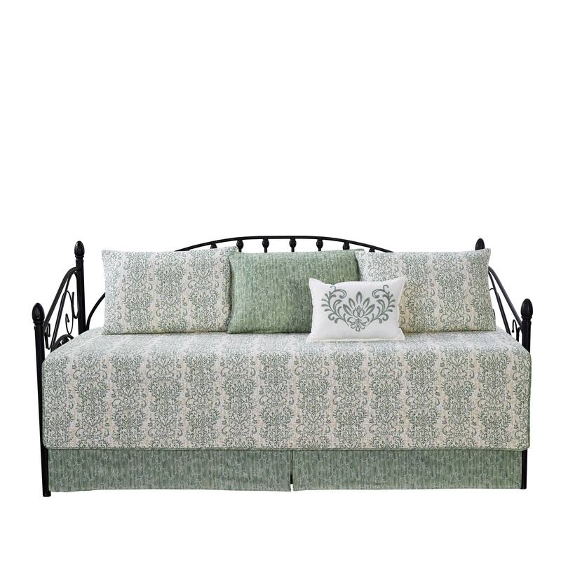 Serenta 6 Piece Cotton Blend Daybed Bedspread Coverlet Set - 75" x 39"