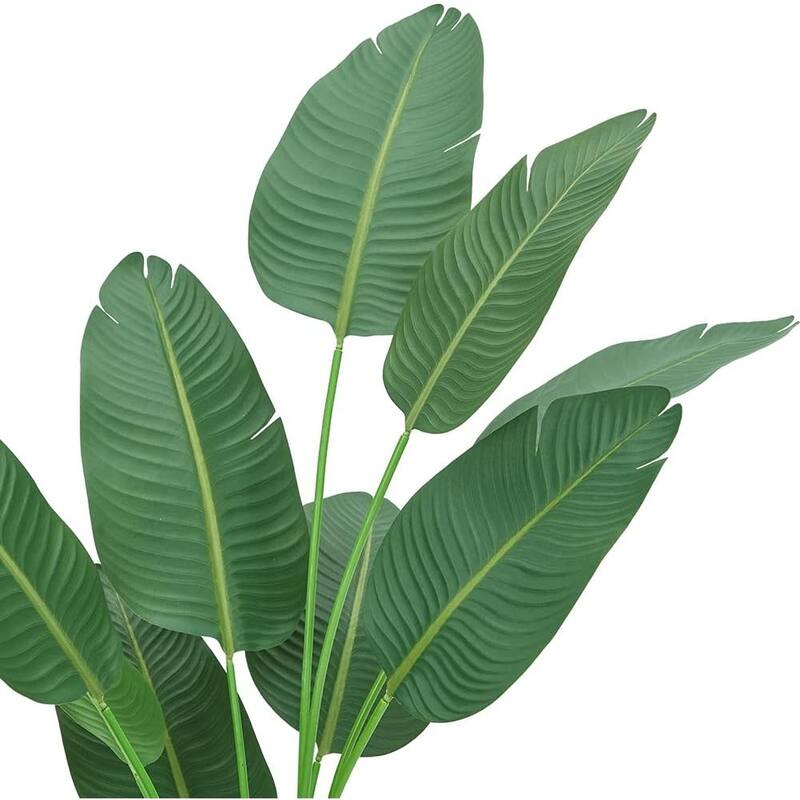 5.2ft Artificial Travellers Plants Fake Potted Silk Tree with Planter