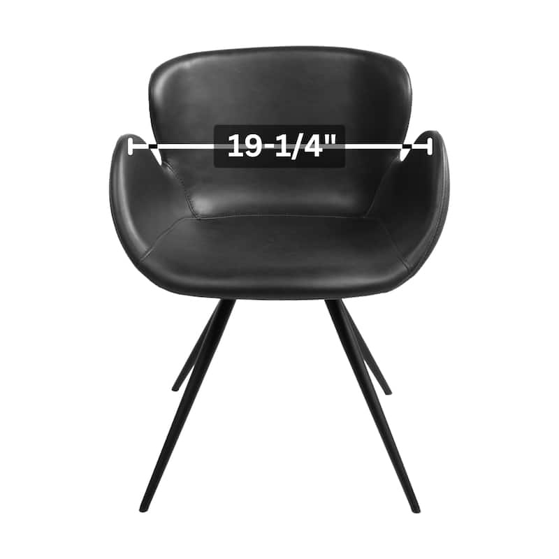 Furnish Theory Terra Serenity Dining Armchair Arm Chair w/ Various Artificial Leather (Polyurethane) Upholstery Covers