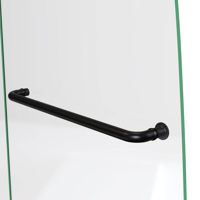 DreamLine Aqua Ultra 48 in. W x 58 in. H Frameless Hinged Tub Door - 48" W - 48" W