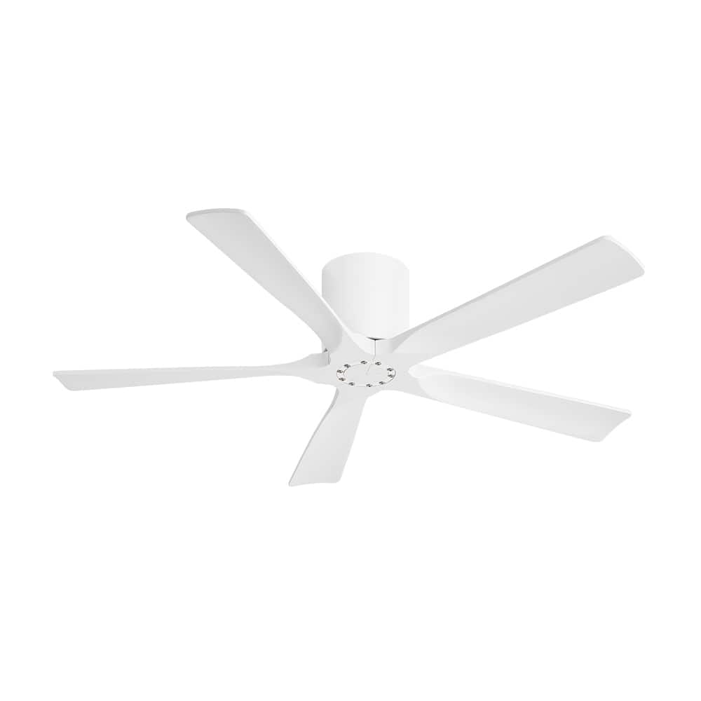 MLiAN 52 In. 5 Solid Wood Blades Indoor Ceiling Fan with Remote - 52 inch