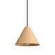 preview thumbnail 2 of 2, Golden Lighting Conique 1-light 10in Pendant in Light Walnut - Silver