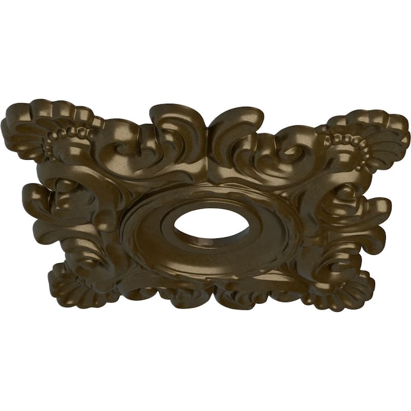 18"W x 18"H x 3 1/4"ID x 1 1/2"P Crawley Ceiling Medallion