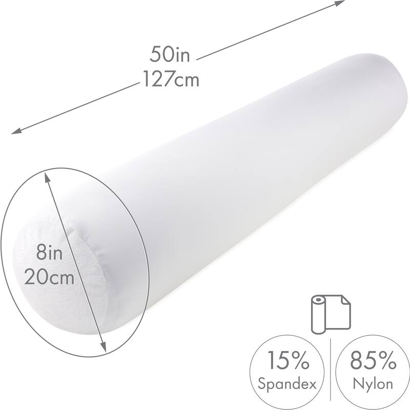 Straight Body Pillow, Premium Microbead,Side Sleeping / Pregnant Women