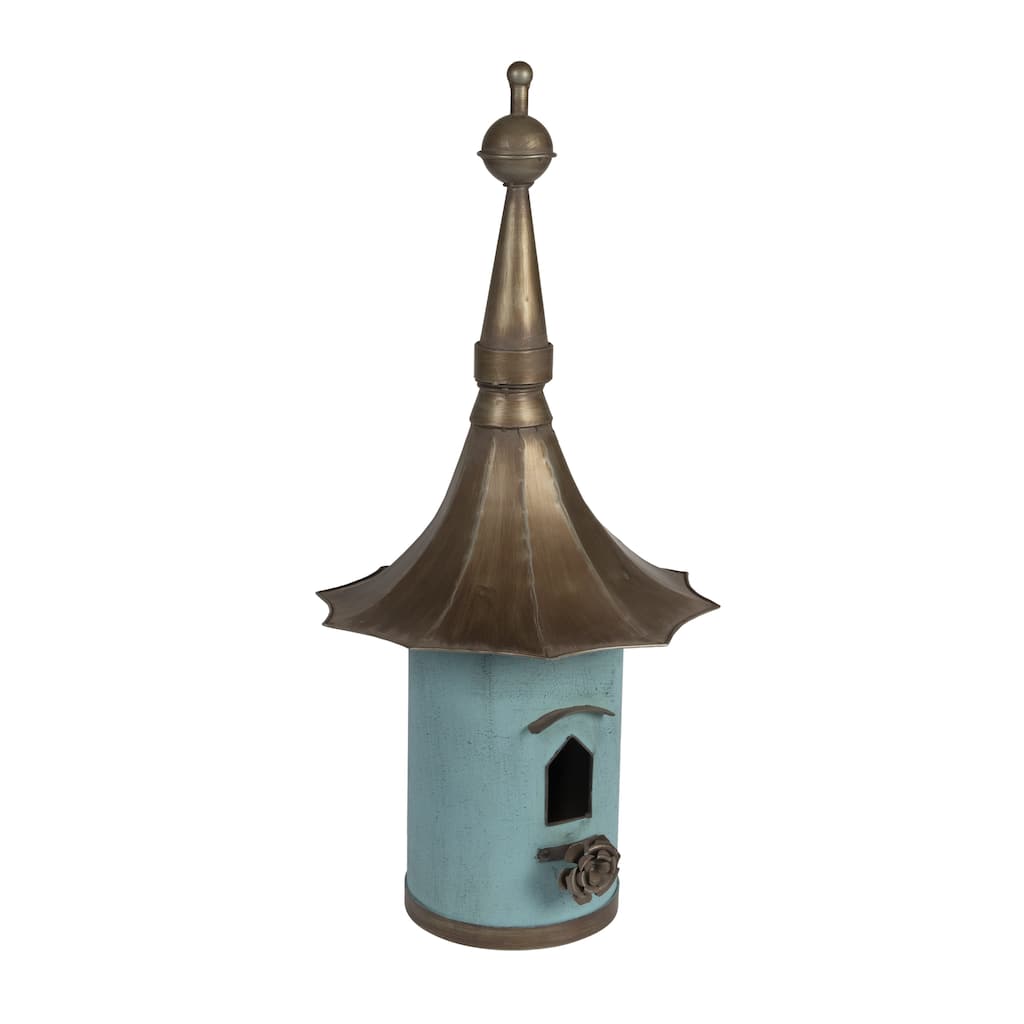 Decorative Metal Birdhouse