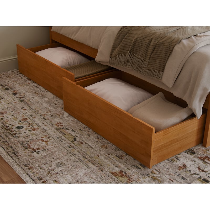 Urban Bed Drawers Queen-King - Light Toffee