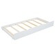 preview thumbnail 21 of 24, Full Platform Bed with Headboard & Twin Trundle - Pine Wood Frame, Cappuccino