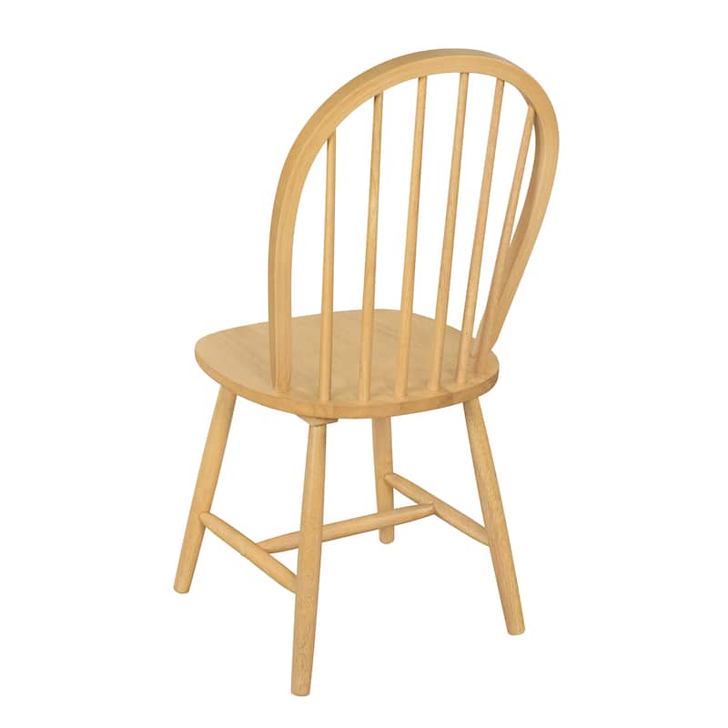 Declan Farmhouse High Back Spindle Dining Chairs (Set of 2) by Christopher Knight Home - 36"H
