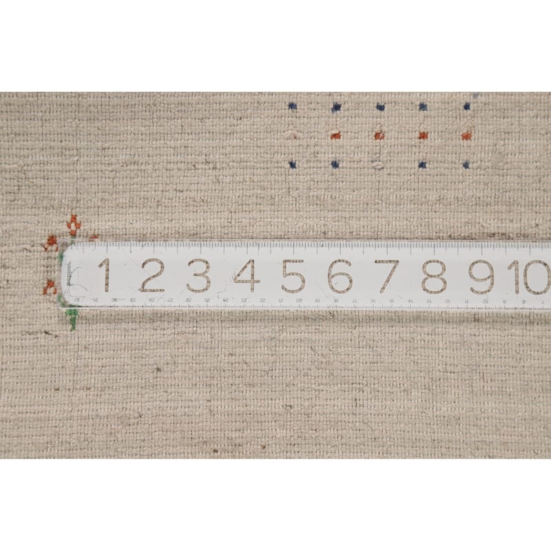 Tribal Gabbeh Indian Foyer Rug Handmade Silk Carpet - 3'0"x 5'0"