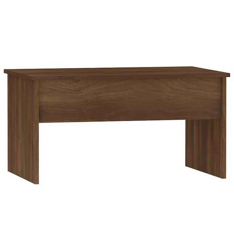 vidaXL Coffee Table Lift Top End Table Accent Side Sofa Table Engineered Wood - 31.5" x 19.9" x 16.3"
