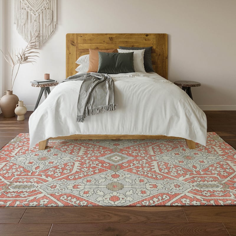 Premium Washable Super Soft Traditional Agra Mayfield Rug