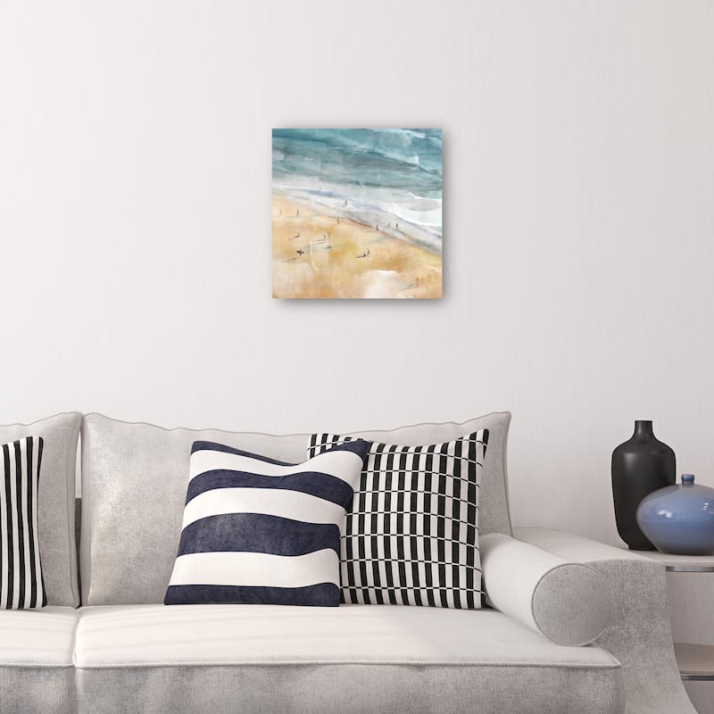 La Plage By Studio Arts Canvas Art Print