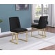 preview thumbnail 11 of 18, Best Quality Furniture Boucle 2pc Chairs Chrome Legs