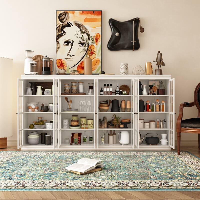 Stylish Storage Cabinet Buffet Sideboard Bookshelf Diplay Cabinet