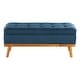preview thumbnail 92 of 134, Carson Carrington Sastamala Mid-century Storage Bench
