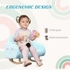 preview thumbnail 5 of 4, Rocking sofa for kidsr Armchair- Blue - 20.5" W x 18.25" D x 19.75" H