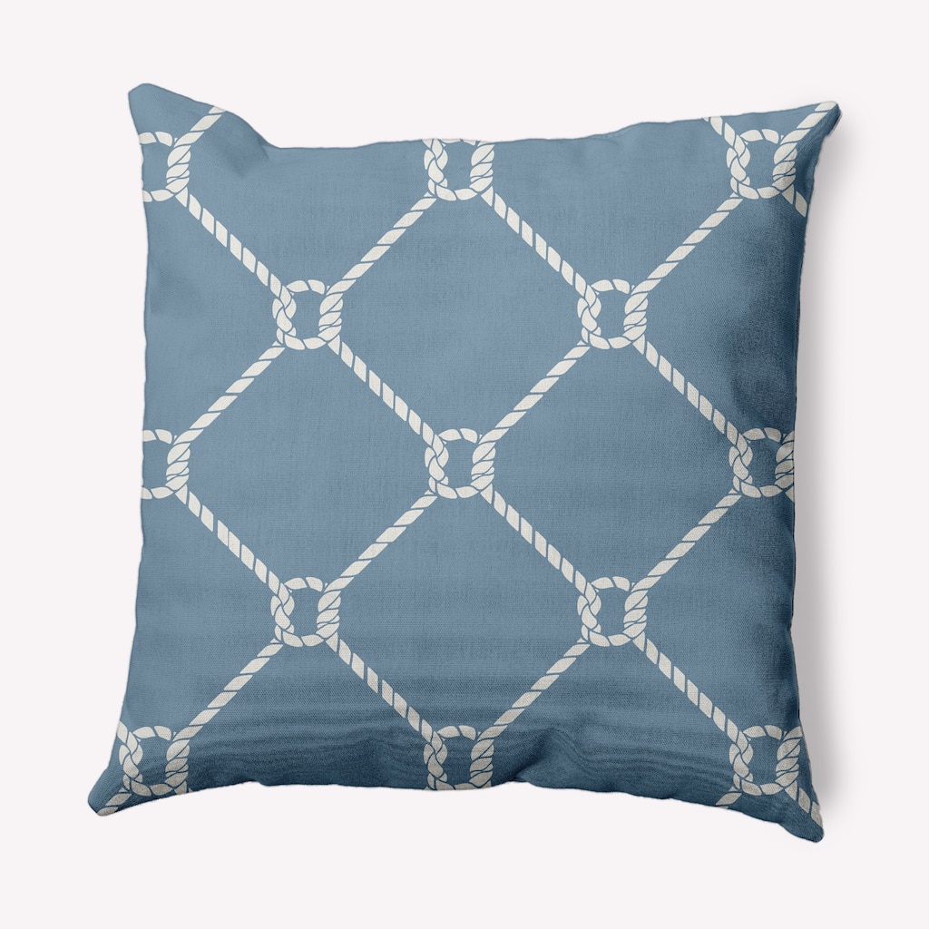 Ahoy Nautical Decorative Indoor Pillow