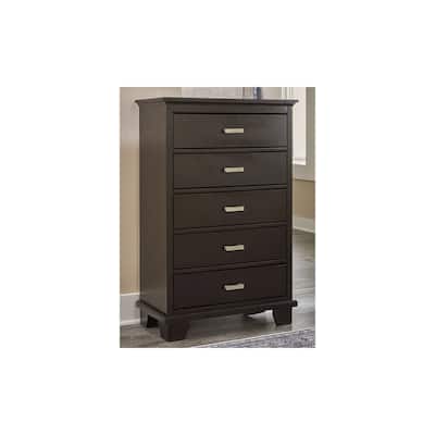 Signature Design by Ashley Covetown Dark Brown Chest of Drawers
