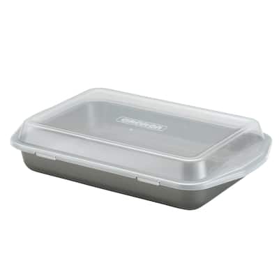 Circulon Nonstick Bakeware Cake Pan with Lid, 9-Inch x 13-Inch