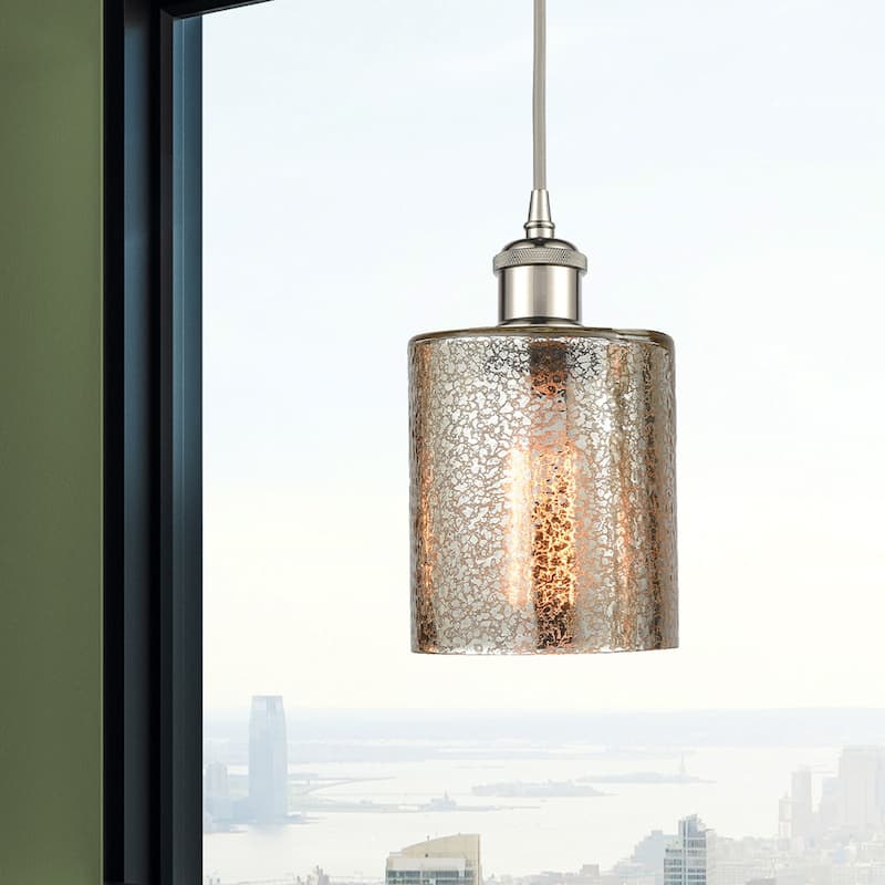 Innovations Lighting 516-1P-8-5 Cobbleskill Pendant Cobbleskill 5"