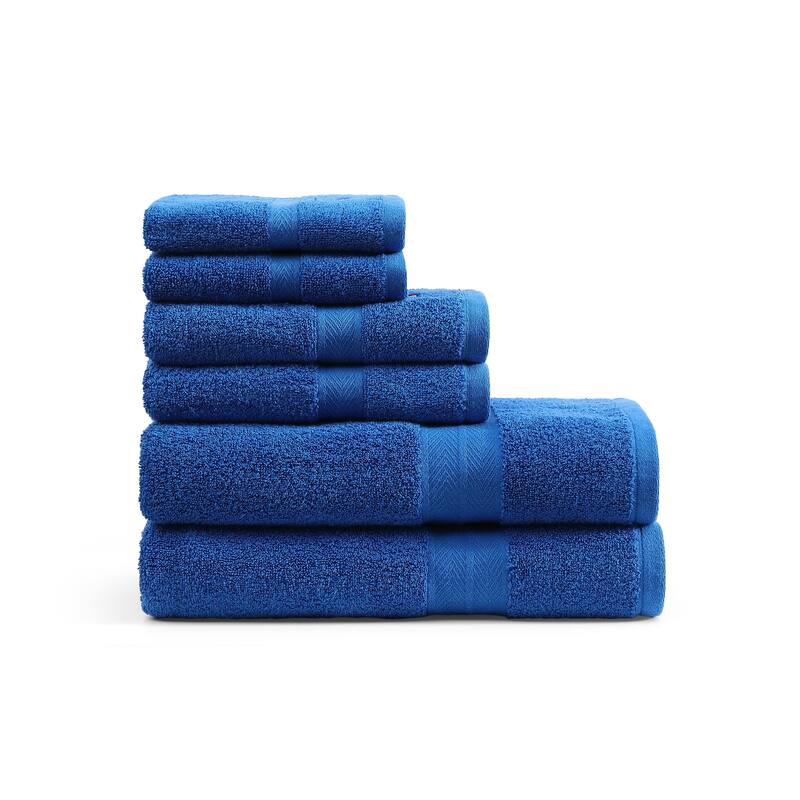 Tommy Hilfiger Modern American Cotton 6 Piece Towel Set - 6 Piece