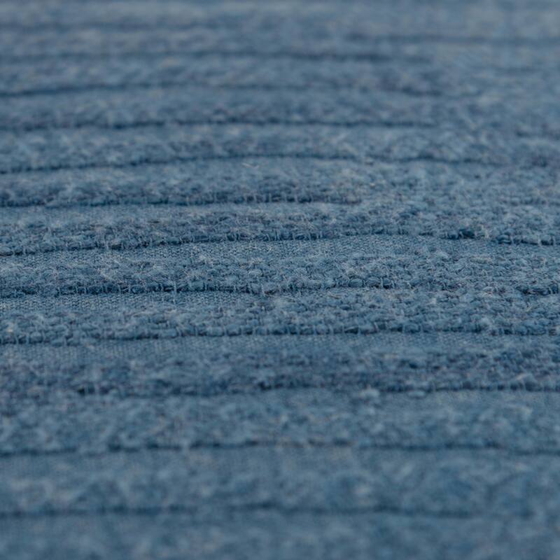 Solid With Tonal Abstract Cotton Pillow Cover