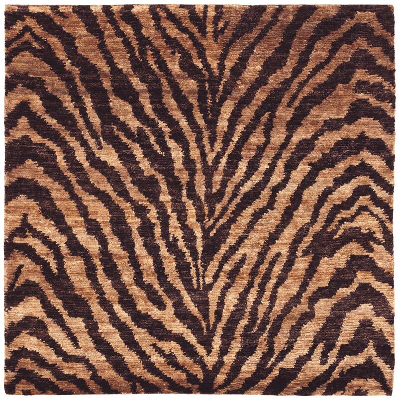 SAFAVIEH Hand-knotted Bohemian Nasrine Boho Jute Rug