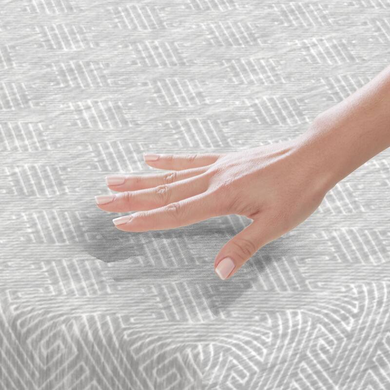 Vibe Heather Grey 8" Gel Memory Foam Mattress in a Box, Ultra Small Package
