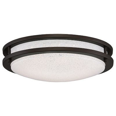 Access Lighting Sparc 14" Wide Integrated LED Flush Mount Bowl Ceiling