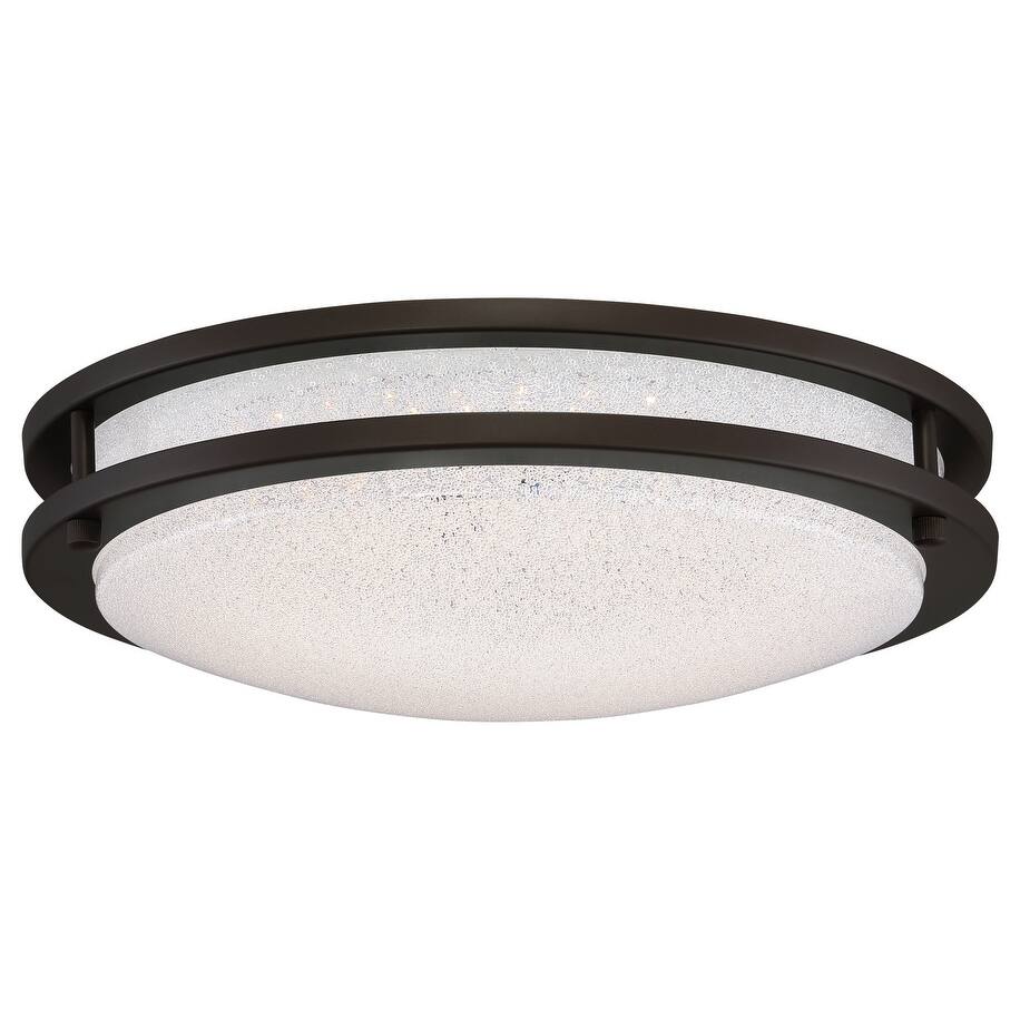 Access Lighting Sparc 14" Wide Integrated LED Flush Mount Bowl Ceiling