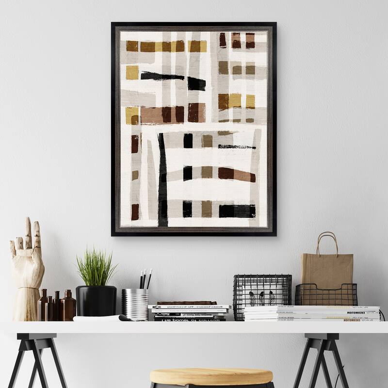 Masterpiece Art Gallery| Freeform Chaos III by Amber Sterling - Framed Canvas Art Print