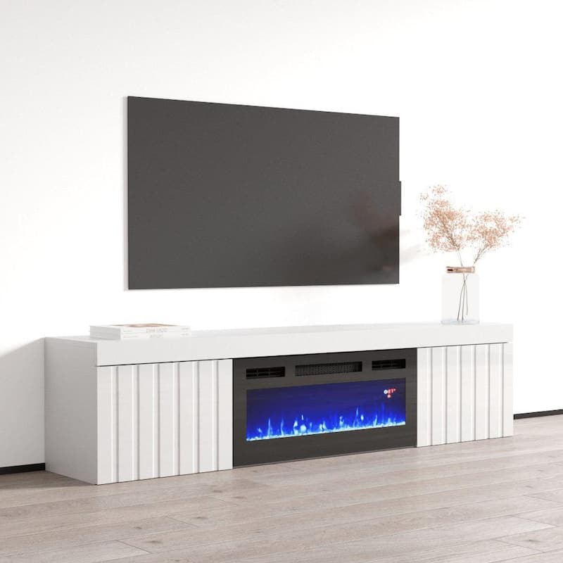 Knoxville BL-EF Electric Fireplace 71" TV Stand