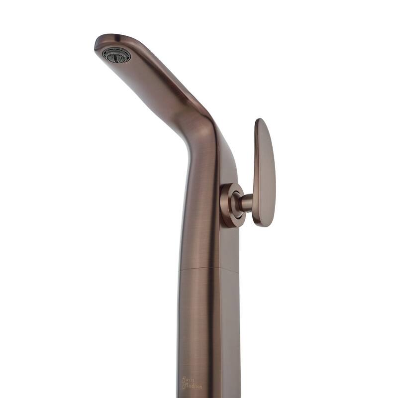 Chateau Single Hole Single-Handle High Arc Bathroom Faucet