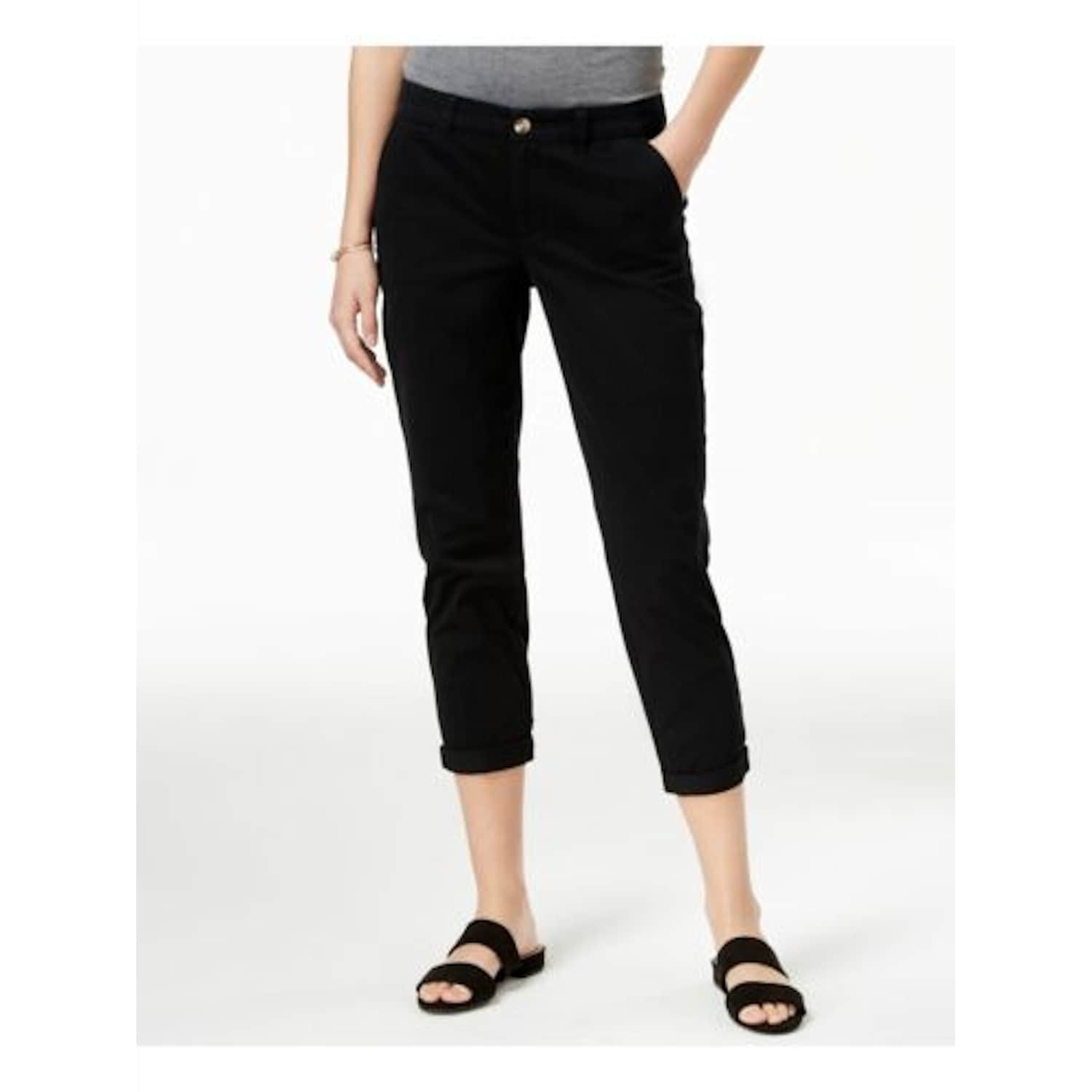 black pants size 0