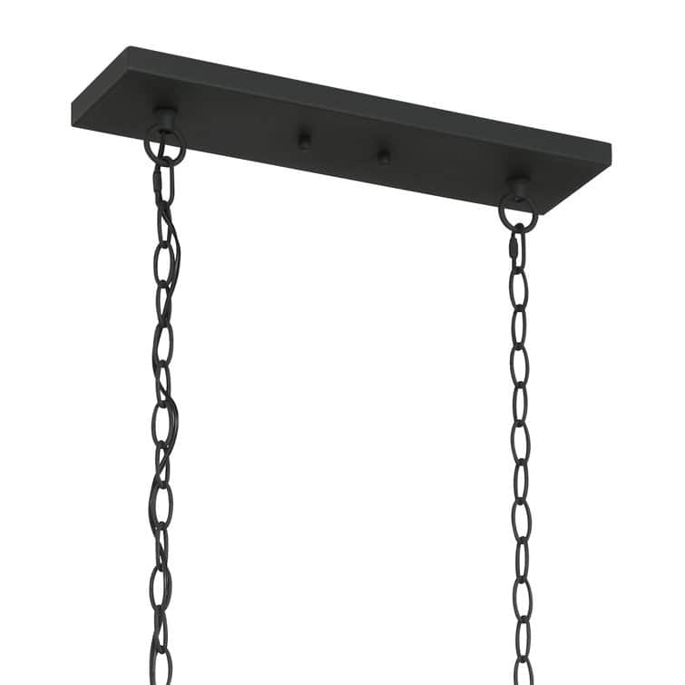 Modern Farmhouse 8-light 48In Rectangle Linear Chandelier for Dining Room with UL Certified