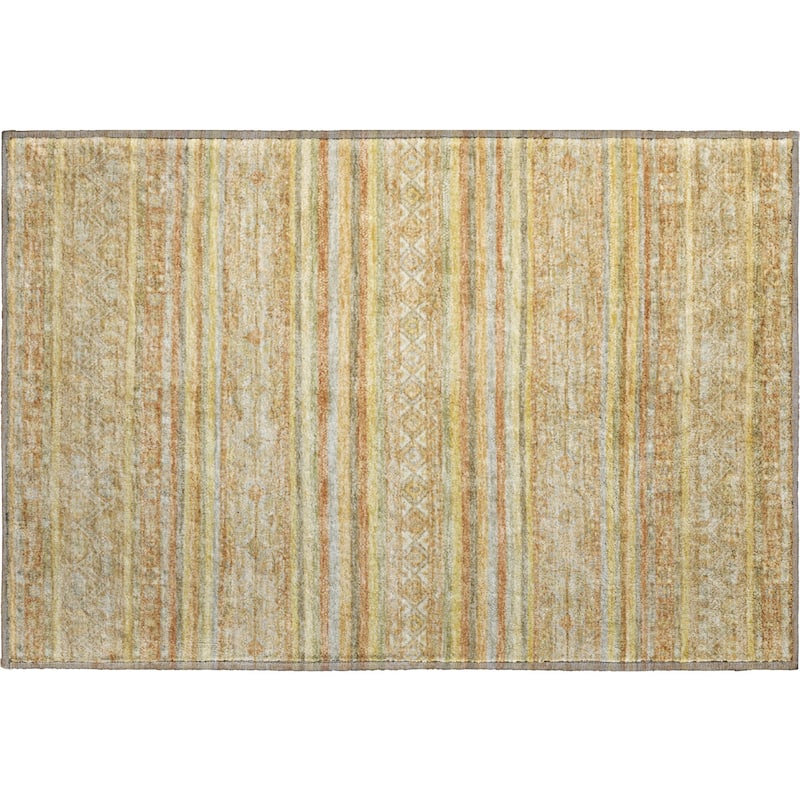 Premium Washable Super Soft Global Stripes Mayfield Rug